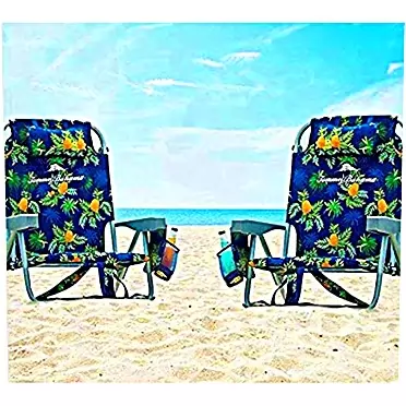 Tommy Bahama 2 Tommy Bahama Backpack Beach Chairs Blue/Pineapple