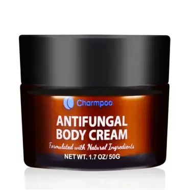 Charmpoo Antifungal Jock Itch Cream, Antifungal Cream, Anti Fungal Skin Cream for Jock Itch, Eczema, Ringworm, Nail Fungus, Athletes Foot, Relieves The Itchy & Scaly Skin, Anti Fungal Ointment -50 g
