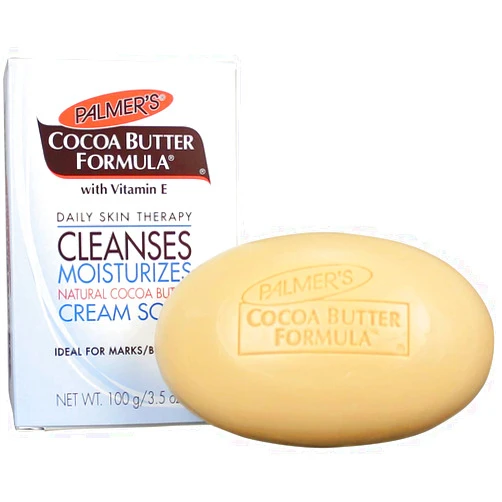 Palmer's Cocoa Butter Formula with Vitamin E, Daily Skin Therapy Cream Soap 3.5 oz (Pack of 6)