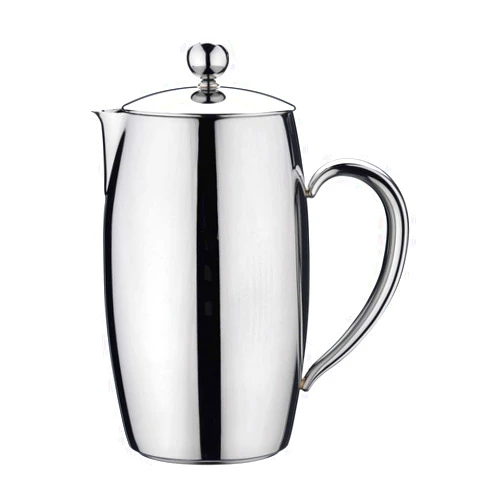 Café Stal BPC-15DW Bellux Thermal Wall Collection 18/10, Stainless Steel Mirror Finish Cafetiere, 12-Cup