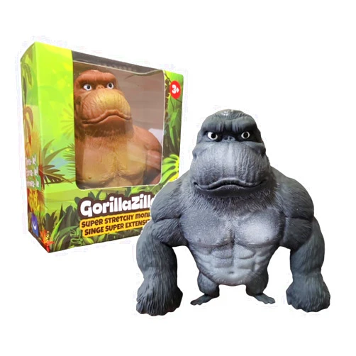 Hapros Jumbo Gorillazilla Stretchy Monkey Toy (1pk - Assorted Colors)