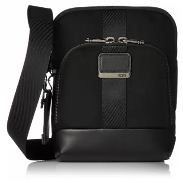 TUMI - Alpha Bravo Barksdale Crossbody Bag - Satchel for Men and Women - Black