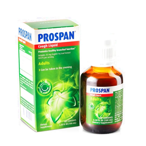 Prospan/Abrilar Cough Syrup + Mucus with Proprietary English Ivy Leaf Extract EA575 for Adults - Soothes Cough, Mucus Relief, No Added Sugar, Non-Drowsy, Alcohol-Free, Drug-Free - 100mL