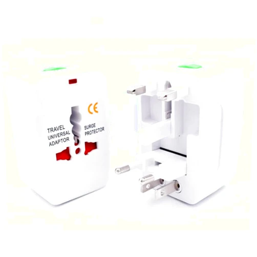 Elinke Portable Worldwide Universal Power Adapter Converter All in One International Out of Country Travel Wall Charger Plug Compatible with USA, EU, UK, and AUS and More Outlets
