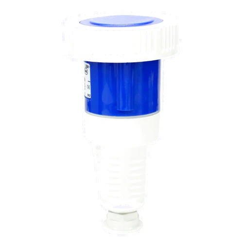 Walther Electric 319306 IP67 Watertight Pin and Sleeve Female Connector 16/20 Amp, 3 Wire, 2P +G, 250 VAC, 6 Hour - Industrial Grade IEC 320C6W (Blue)