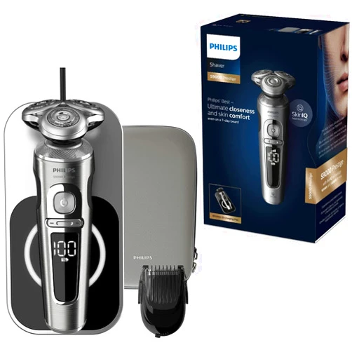 PHILIPS SP9861 / 13 [wet and dry electric shaver S9000 Prestige Matte Silver/Black]