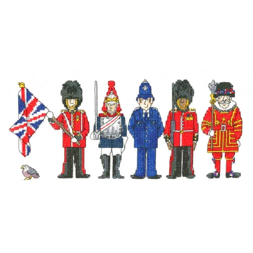 Bothy Threads God Save The King Counted Cross Stitch Kit