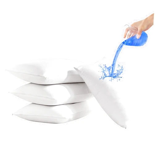 AVARNO 4 Pack Waterproof Pillow Protectors with Zipper Standard Size Zippered Pillow Case Protectors Hypoallergenic Bed Pillow Covers Encasement Smooth Downproof Feather Proof Machine Washable