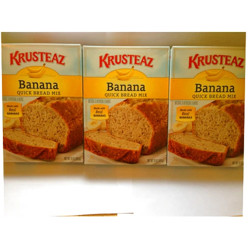 Krusteaz Banana Quick Bread 15 OZ (Pack of 3)