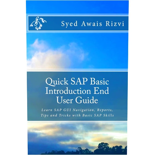 Syed Awais Rizvi Quick SAP Basic Introduction End User Guide: Learn SAP GUI Navigation, Reports, Tips and Tricks with Basic SAP Skills (SAP Basics)