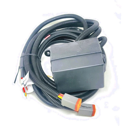 Abrams Snow Plow Head Light Wiring Harness Relay Module for CANBUS Vehicles, Negative Polarity - Can be for Other Brand Snow Plow Lights