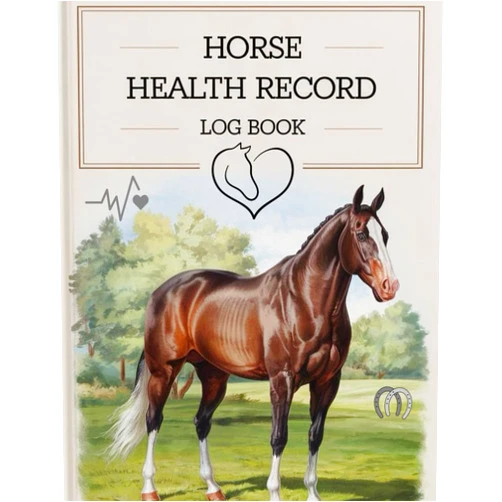 Mido Publishing Horse Health Record Log Book: Horse Health Care, Medication & Veterinary Record, Vaccination Log, and Training Journal