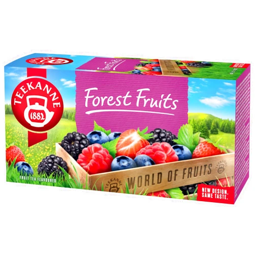Teekanne Tea Forest Fruits 20 Bags by Teekanne (Pompadour)