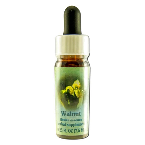 FLOWER ESSENCE SERVICES Supplement Dropper, Walnut, 0.25 Ounce