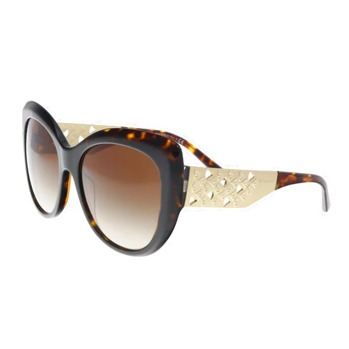 BVLGARI Sunglasses Bvlgari BV 8198 B 544113 Dark Havana/Brown Gradient