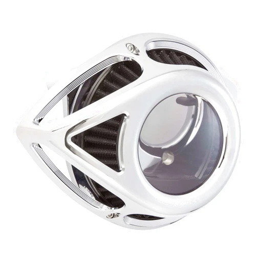 Arlen Ness Clear Tear Chrome Air Cleaner (18-988)
