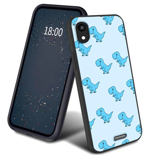 SROJDHFJB Cute Dinosaur Slim Case for Moxee M2160, for Moxee M2160 Cute Silicone Phone Case for Men/Women, Full Covered Soft Gel Rubber Bumper Case for Moxee M2160 MH-T6000