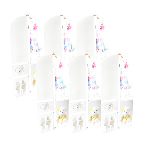 Yskzyz Clear Kids Dance Costume Garment Bags Foldable Travel Costume Organizer 20