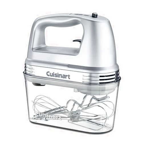 Cuisinart HM-90BCS Power Advantage Plus 9-Speed Handheld Mixer with Storage Case, Brushed Chrome