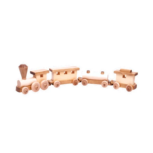 AmishToyBox.com Wooden Train Toy Play Set - 24