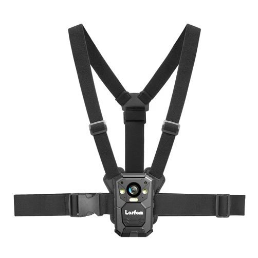 Losfom Body Camera Vest Mount,Adjustable Chest Strap Belt for All Brand Body Worn Camera,Dual Shoulder Body Cam Mount for Police,Sports,Hiking
