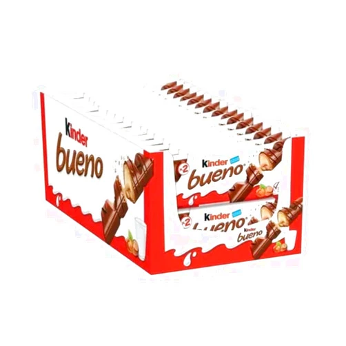 Kinder Ferrero Kinder Bueno Wafer Cookies, 1.5 Ounce (43 g) (Pack of 30)