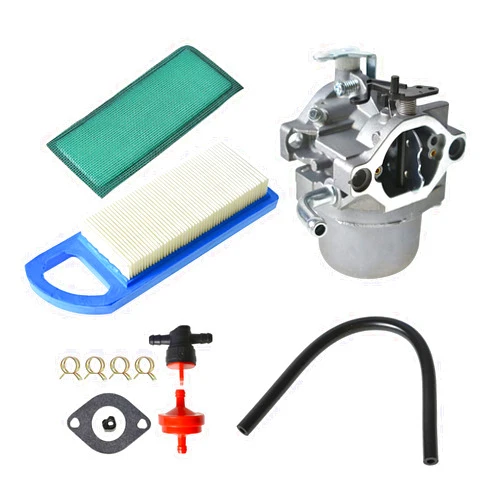 labwork Carburetor with Fuel Filter Air Filter Replacement for Briggs Stratton 590399 Old 796077
