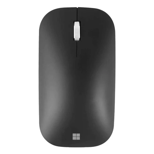 Microsoft Modern Mobile Mouse, Black - Comfortable Right/Left Hand Use design with Metal Scroll Wheel, Wireless, Bluetooth for PC/Laptop/Desktop, works with Mac/Windows 8/10/11 Computers