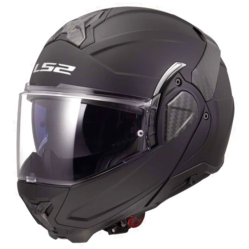 LS2 Helmets Advant II Modular Motorcycle Helmet W/SunShield (Gloss Jeans Gray - X-Small)