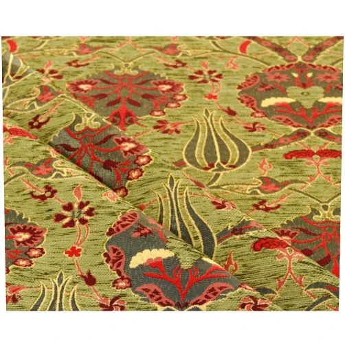 Generic Floral Tulip Bohemian Boho Tapestry Ottoman Turkish Navajo Moroccan Oriental Ethnic Upholstery Fabric by the Yard (1 Yard (55