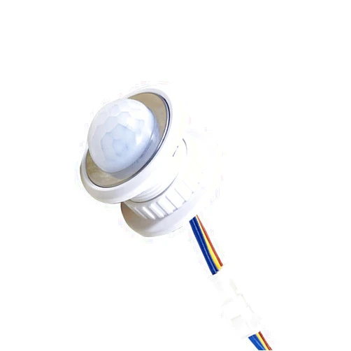 QDenglamp.Motion Sensor Light Switch PIR Sensor Smart Detection Time Delay Adjustable Infrared Induction Detector for Strip LED Ceiling Lamp (110V-265V)