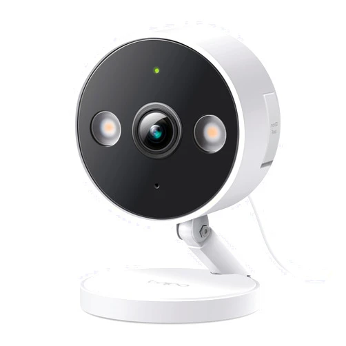 Tapo 2K+ Indoor/Outdoor Wired Security Camera - 2024 PCMag Editors' Choice, Person/Pet/Vehicle Detection, Baby Monitoring, Color Night Vision, Subscription-Free Local Storage or Optional Cloud, C120