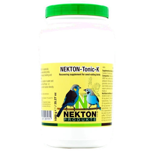 Nekton Tonic-K Restorative Supplement for Seed-Eating Birds 1000g, (2.2Lb)