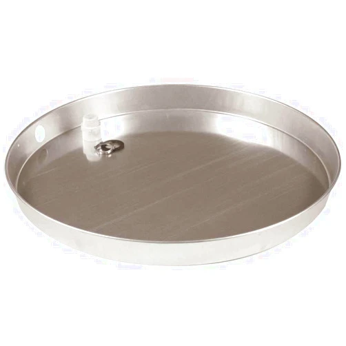 Camco 20800 Water Heater Drain Pan, Aluminum, 20 x 2.25 In. - Quantity 1