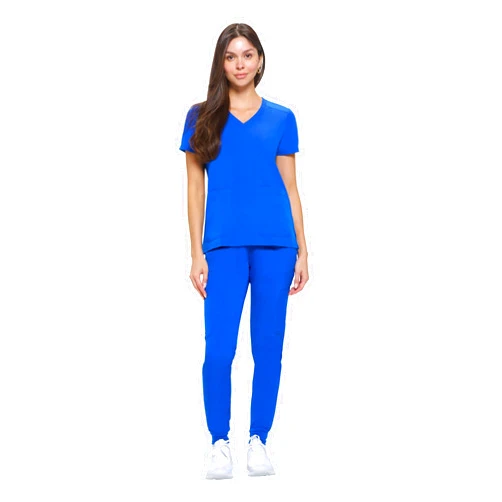 Natural Uniforms Womens Essential Cool Stretch Jogger Scrub Set with Regular and Petite Sizes