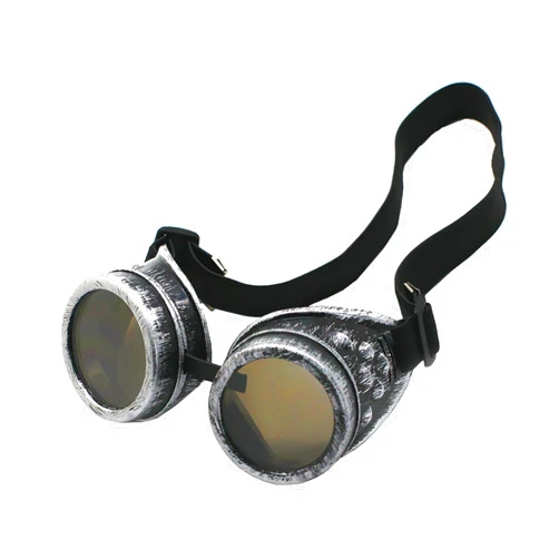 WEICHUAN New Sell Vintage Steampunk Goggles Glasses Cosplay Punk Gothic