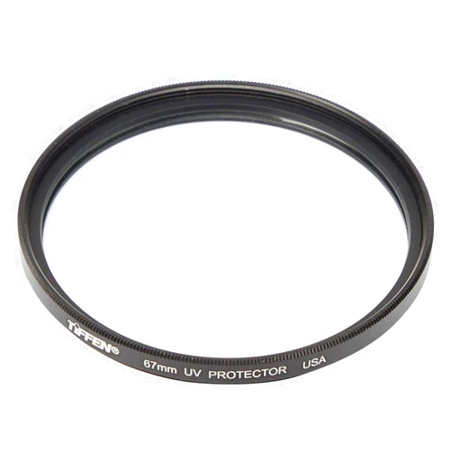 Tiffen 67UVP Slim 67mm UV Protection Filter for Camera Lens, Clear Optical Glass, Impact Resistant MADE IN USA
