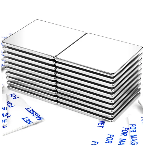 DIYMAG Strong Permanent Rare Earth Magnets,Powerful Neodymium Square Magnets for Fridge, DIY, Building, Science, Craft, and Office, 1.26x1.26x0.08inch, Pack of 20