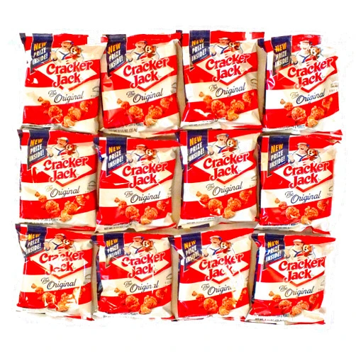 Cracker Jacks Fun Snack Pack bundle - 1.25 oz. bags (12 Count)