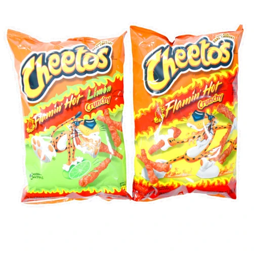 Cheetos Party Bundle: Flamin Hot Crunchy Flamin Hot Crunchy Limon 8.5 oz Bag Set