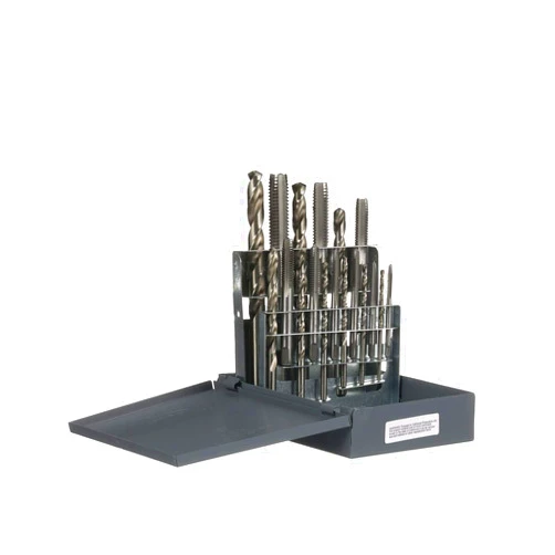 HHIP 1011-0018 18 Piece High Speed Steel Tap and Drill Combo Set