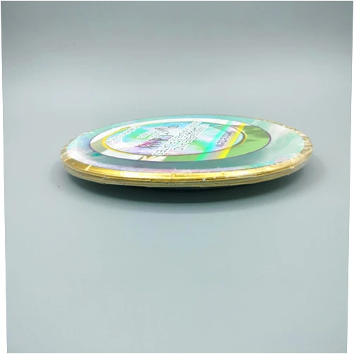 Smanettew. Smanettew Compostable and biodegradable plates Gradient paper plates 7-inch cartoon disposable plates Dinner plates Birthday party tableware supplies