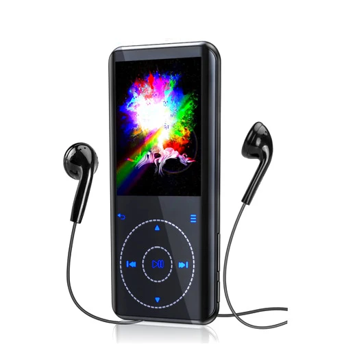 RUIZU 32GB MP3 Player with Bluetooth 5.3: Portable Music Player with Speaker, FM Radio, Voice Recorder, HiFi Lossless Digital Audio Video Playback, 2.4