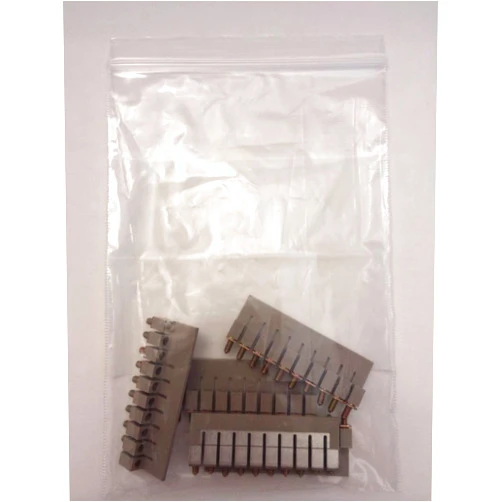 International Connector Dinkle DS2.5-10P DIN Rail Terminal Block Screw-Down Jumper for DK2.5 DKK2.5 Ten Pole, Pack of 10 (not DK2.5N or DKK2.5N)