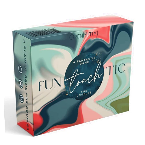 OpenMity Fun-Touch-Tic – Playful Game for Couples – Entertaining & Rewarding Matching Card Game – Disconnect from The World & Connect with Your Partner