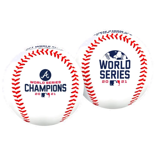 Rawlings | Official 2021 World Series Champions | Atlanta Braves | Commemorative Baseball
