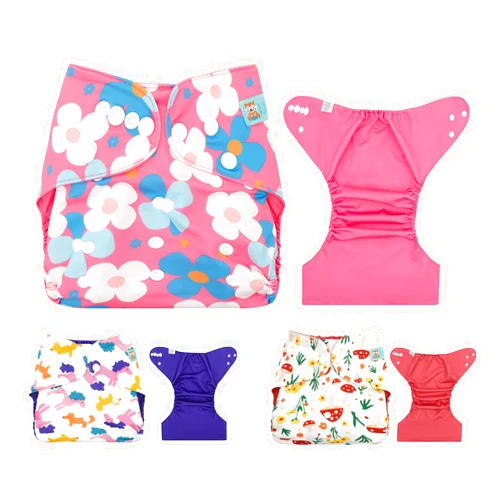 ALVABABY Baby Cloth Diaper Cover, Swim Diaper,Cloth Diaper Shell Baby Girls and Boys