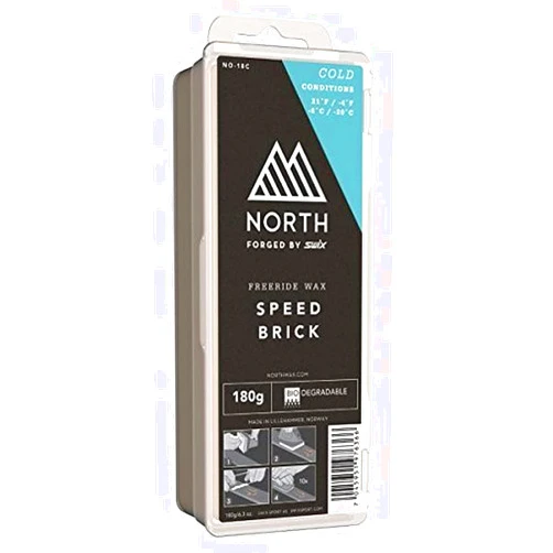 Swix Speed Brick Freeride North Wax, 180g, Blue