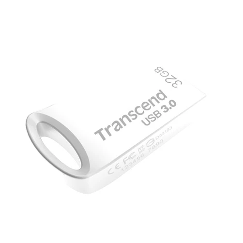 Transcend 32GB JetFlash 710 USB 3.1/3.0 Flash Drive (TS32GJF710S), Silver