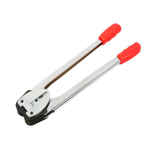 Leefasy Strapping Tensioner Pliers Strip Strapping Machine Sealing Multifunction Home Heavy Duty Metal with Long Handle Manual Pliers